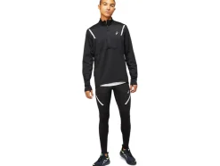 Outlet ASICS MEN LITE-SHOW WINTER 1/2 ZIP TOP Performance Black