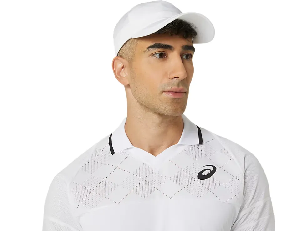 Cheap ASICS MEN MATCH ACTIBREEZE POLO-SHIRT Brilliant White