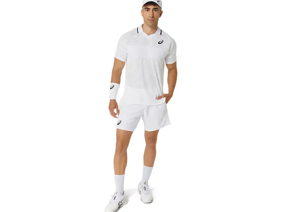 Cheap ASICS MEN MATCH ACTIBREEZE POLO-SHIRT Brilliant White
