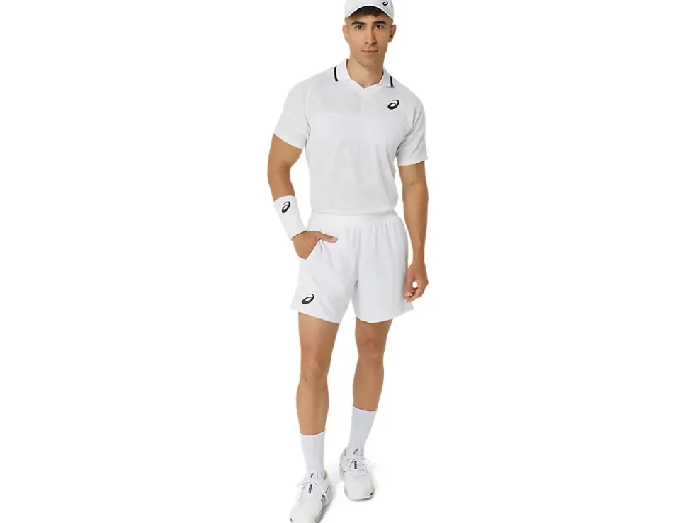 Cheap ASICS MEN MATCH ACTIBREEZE POLO-SHIRT Brilliant White