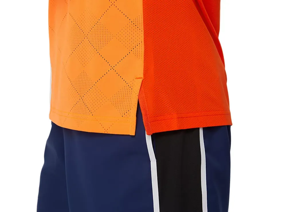Fashion ASICS MEN MATCH ACTIBREEZE SHORT SLEEVE TOP Koi