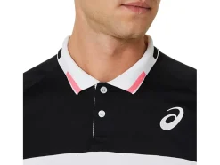 Best Sale ASICS MEN MATCH POLO-SHIRT Performance Black/Carrier Grey