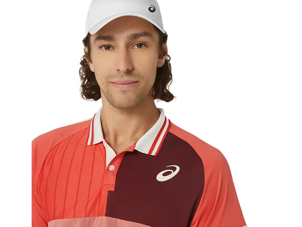 Store ASICS MEN MATCH POLO-SHIRT Red Snapper