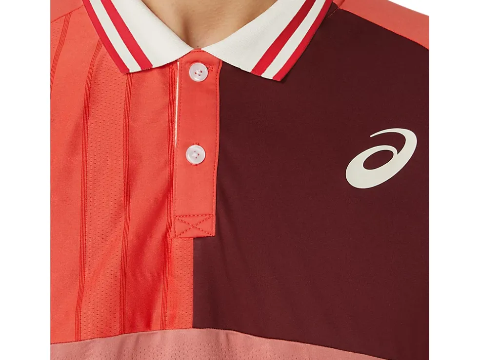 Store ASICS MEN MATCH POLO-SHIRT Red Snapper