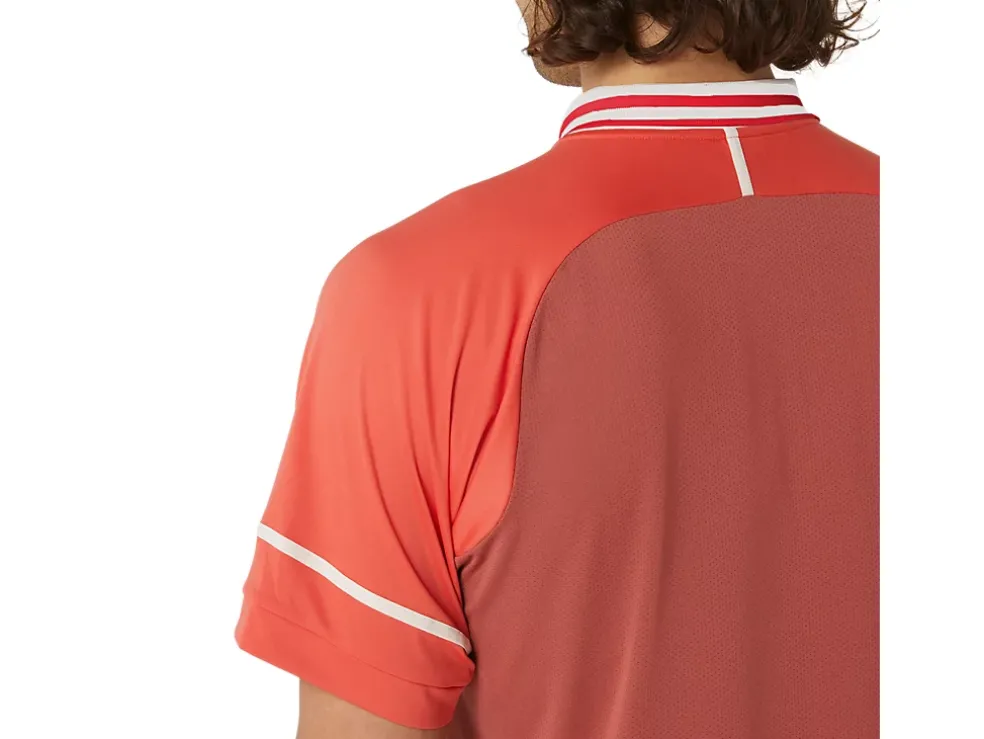 Store ASICS MEN MATCH POLO-SHIRT Red Snapper