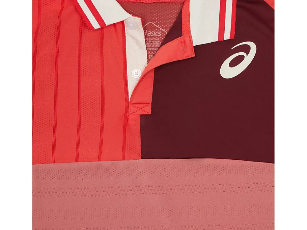 Store ASICS MEN MATCH POLO-SHIRT Red Snapper