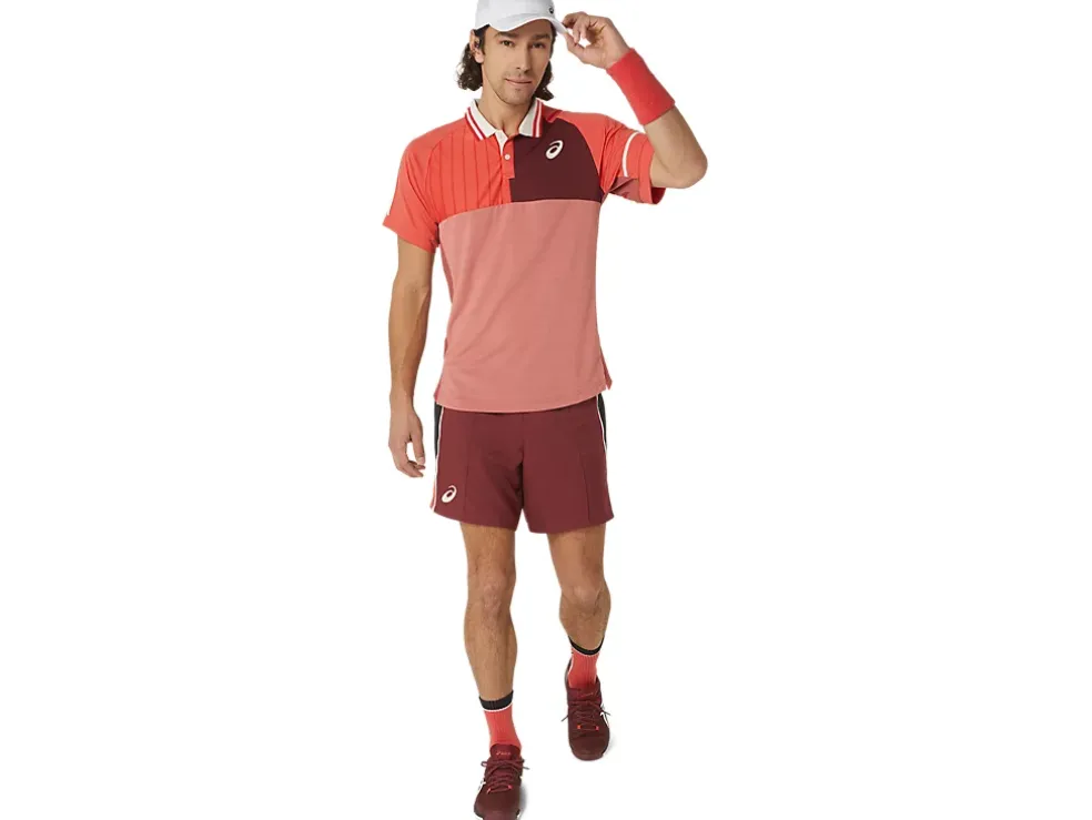 Store ASICS MEN MATCH POLO-SHIRT Red Snapper