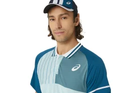 New ASICS MEN MATCH POLO-SHIRT Aquamarine