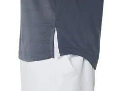 Hot ASICS MEN MATCH SHORT SLEEVE TOP Performance Black/Carrier Grey