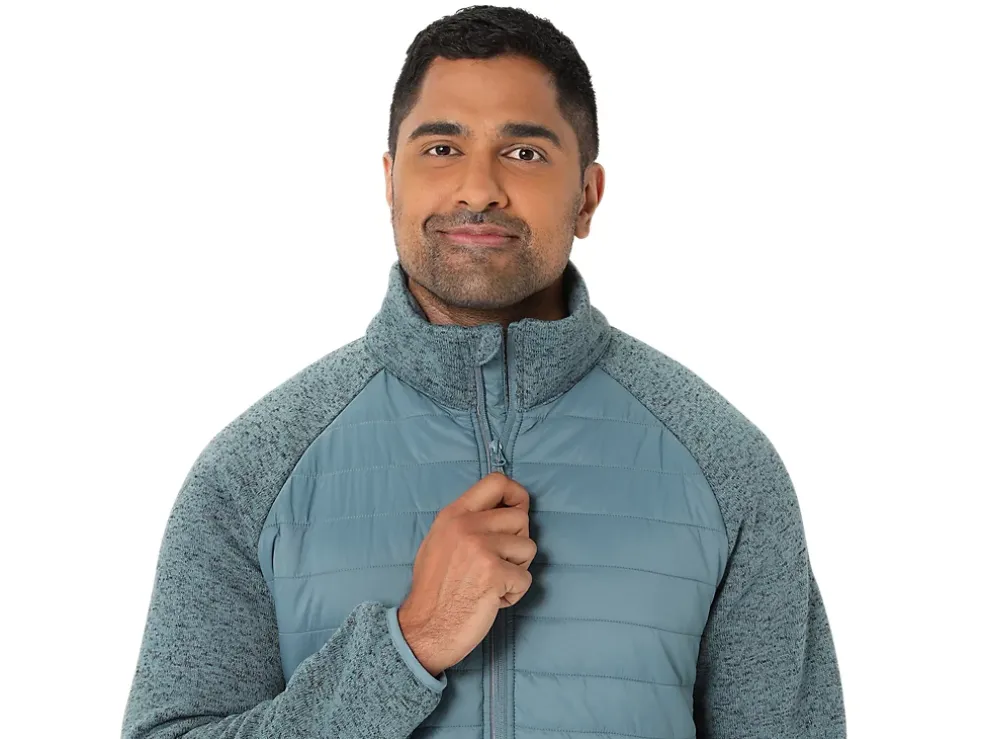 Best Sale ASICS MEN MIXER JACKET 2.0 Foggy Teal