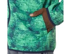 Store ASICS MEN PACKABLE JACKET Tie Dye Green/Peacoat