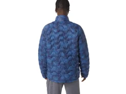 Fashion ASICS MEN PERFORMANCE INSULATED JACKET Tie Dye Blue Print