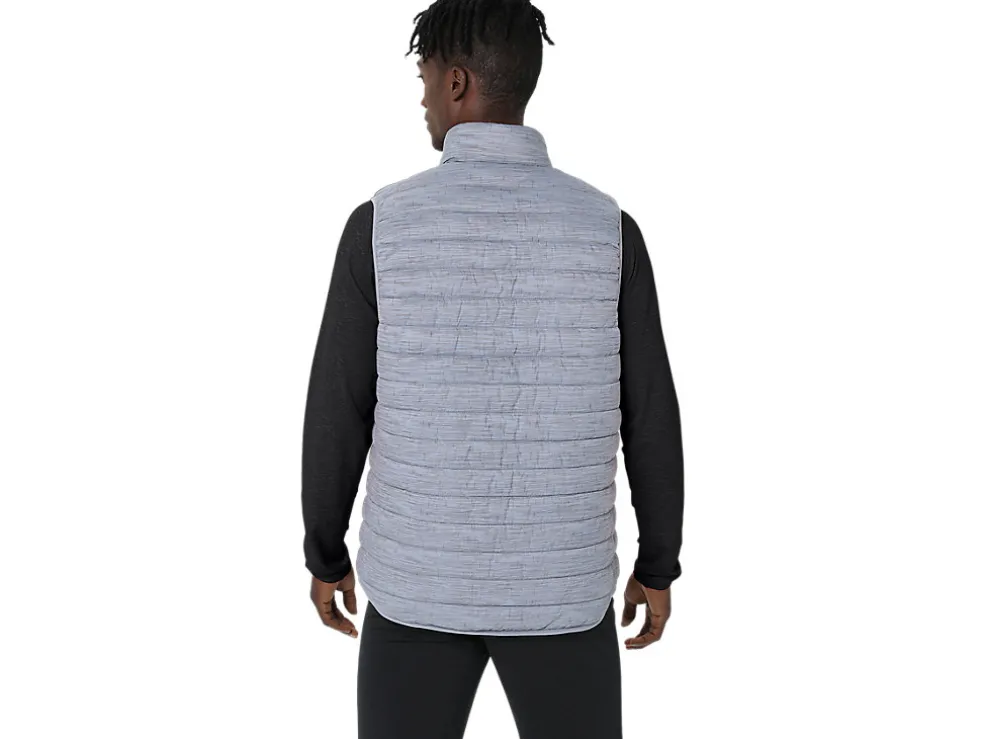 Cheap ASICS MEN PERFORMANCE INSULATED VEST 2.0 Sheet Rock Digital Japanism Print