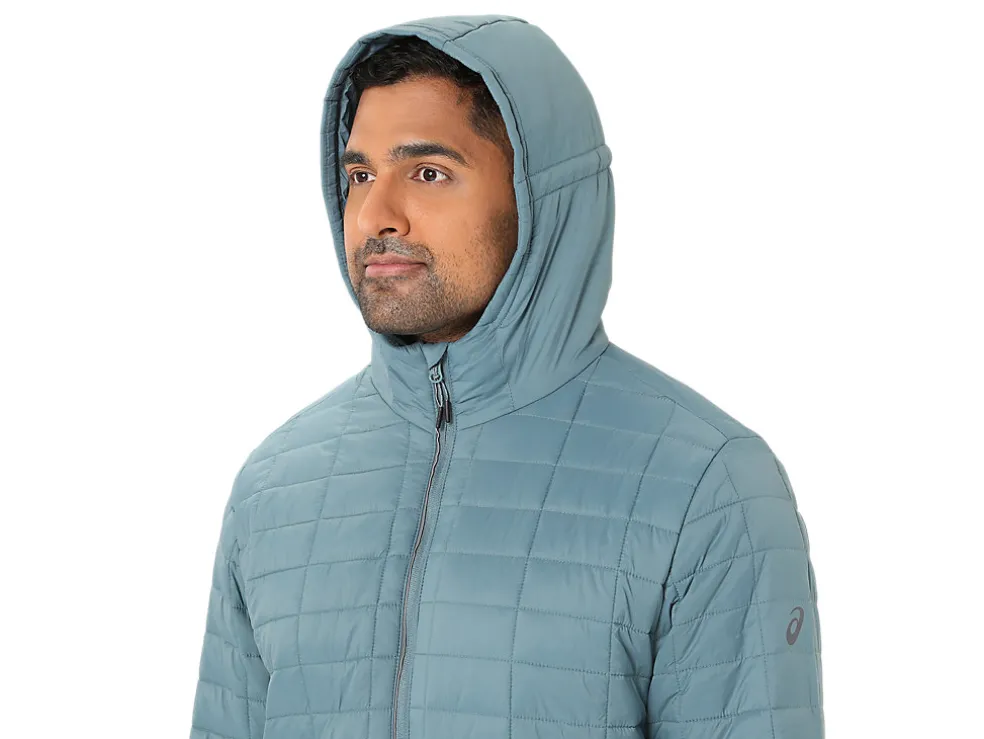 Hot ASICS MEN PERFORMANCE INSULATED JACKET 2.0 Foggy Teal