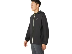 Clearance ASICS MEN PR LYTE PACKABLE JACKET Performance Black/Safety Yellow