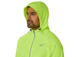 Outlet ASICS MEN PR LYTE PACKABLE JACKET Safety Yellow Digital Japonism