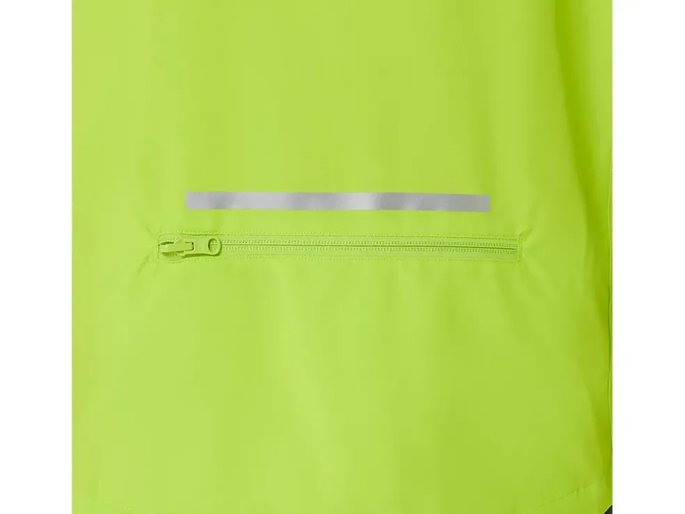 Cheap ASICS MEN PR LYTE PACKABLE JACKET Lime Zest