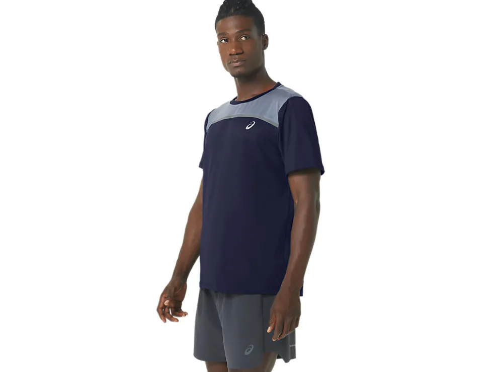 Store ASICS MEN PR LYTE SHORT SLEEVE Peacoat