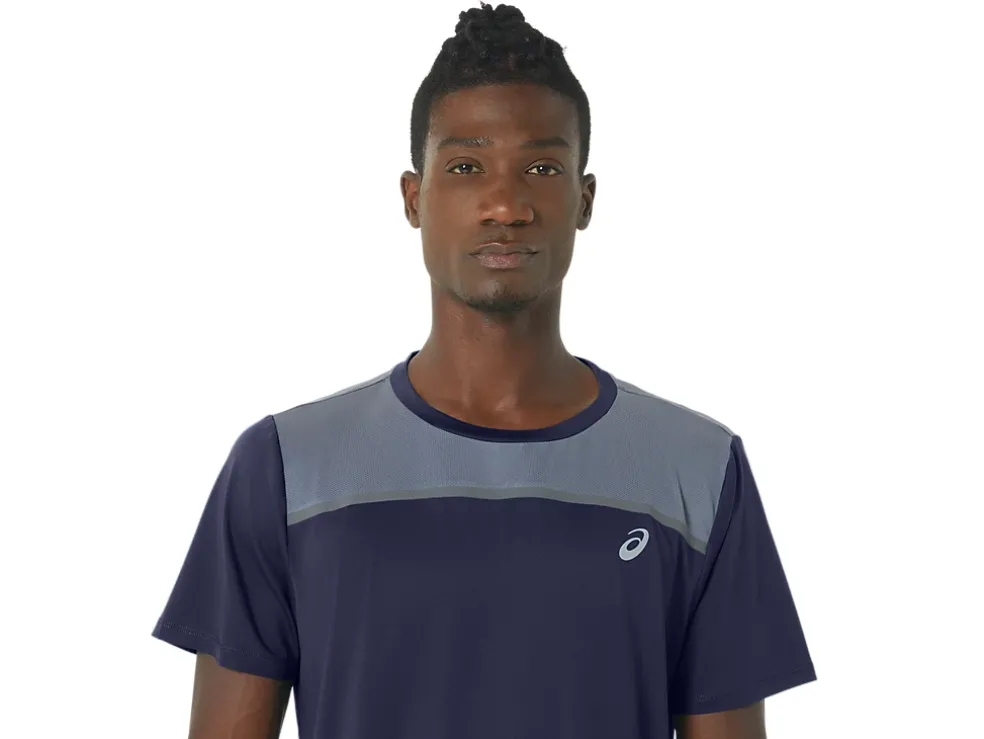 Store ASICS MEN PR LYTE SHORT SLEEVE Peacoat