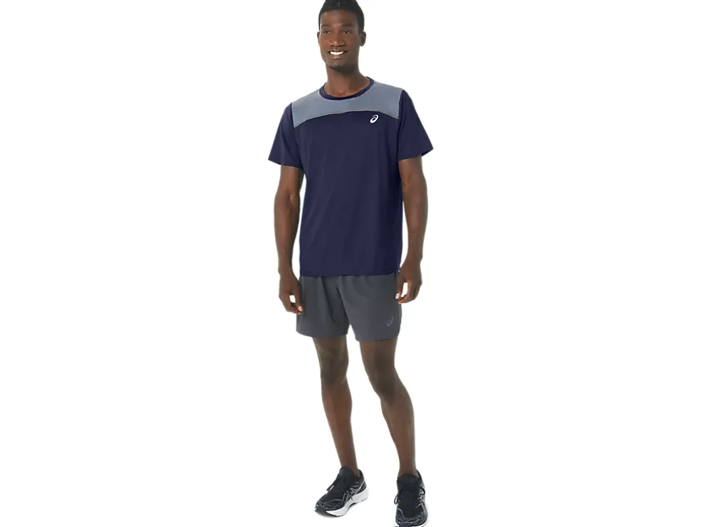 Store ASICS MEN PR LYTE SHORT SLEEVE Peacoat