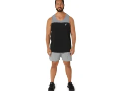 Shop ASICS MEN PR LYTE SINGLET Performance Black/Sheet Rock