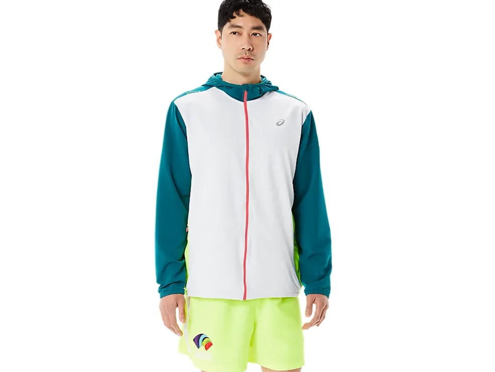 Cheap ASICS MEN READY-SET JACKET COLOR BLOCK WCH Multi