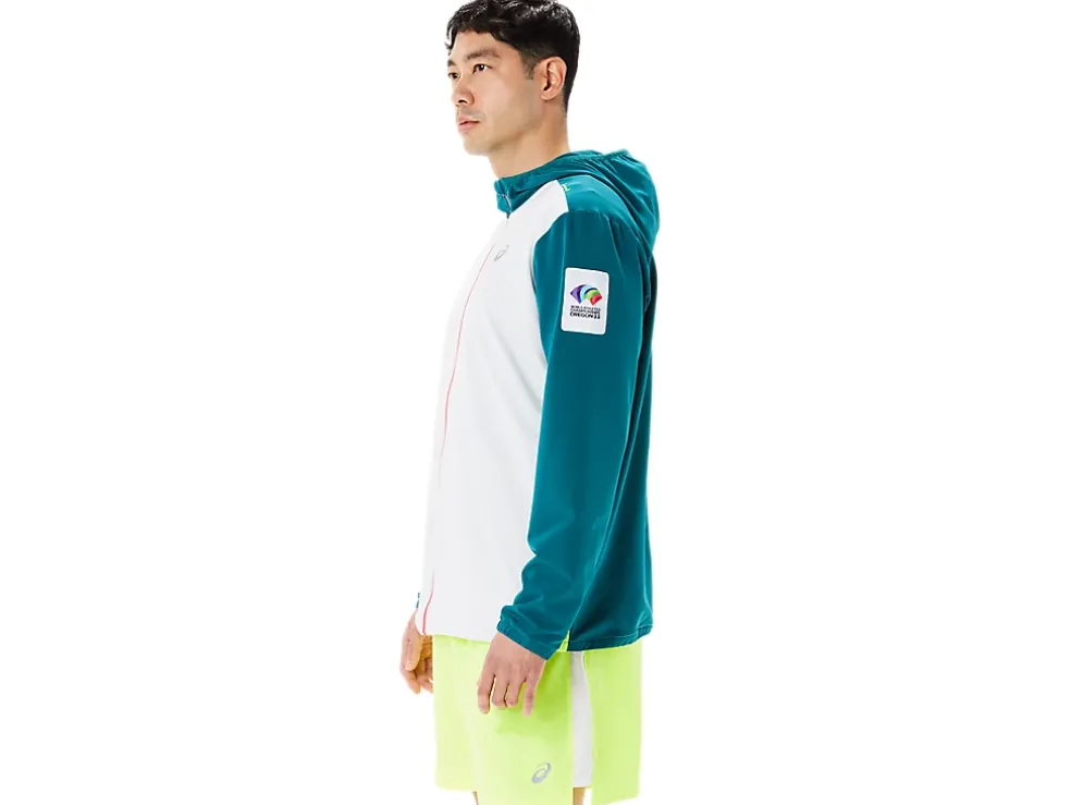 Cheap ASICS MEN READY-SET JACKET COLOR BLOCK WCH Multi
