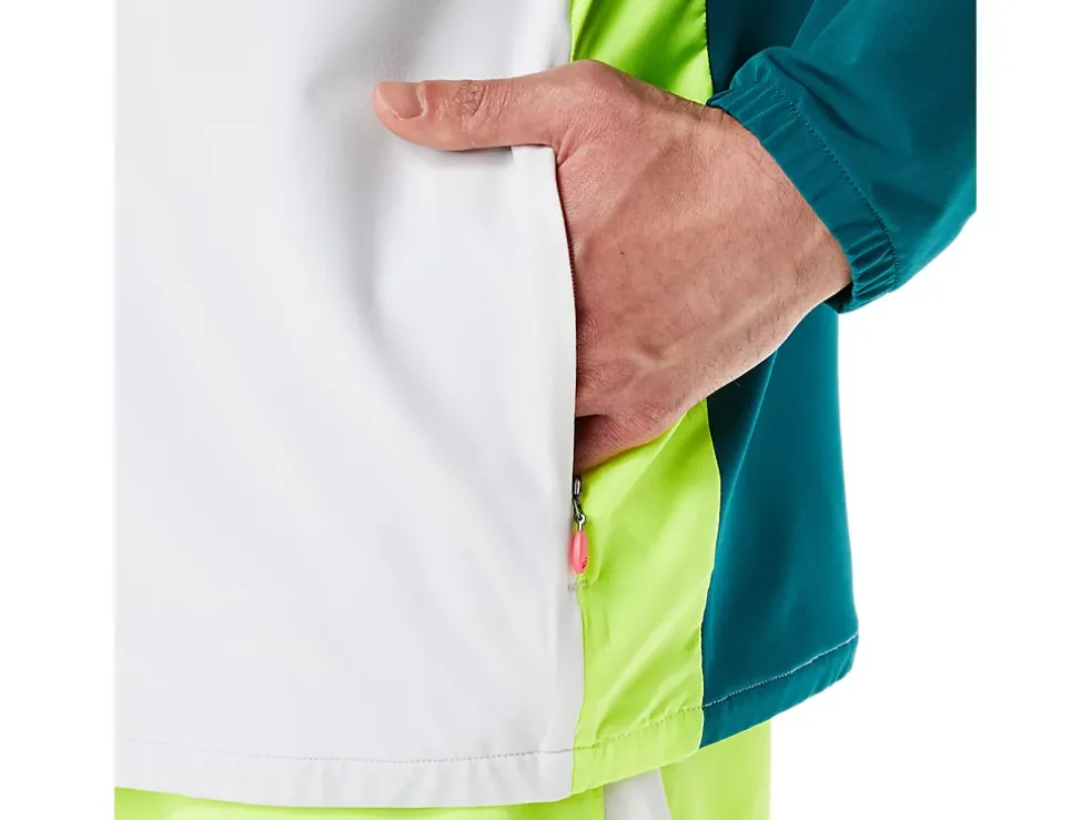 Cheap ASICS MEN READY-SET JACKET COLOR BLOCK WCH Multi
