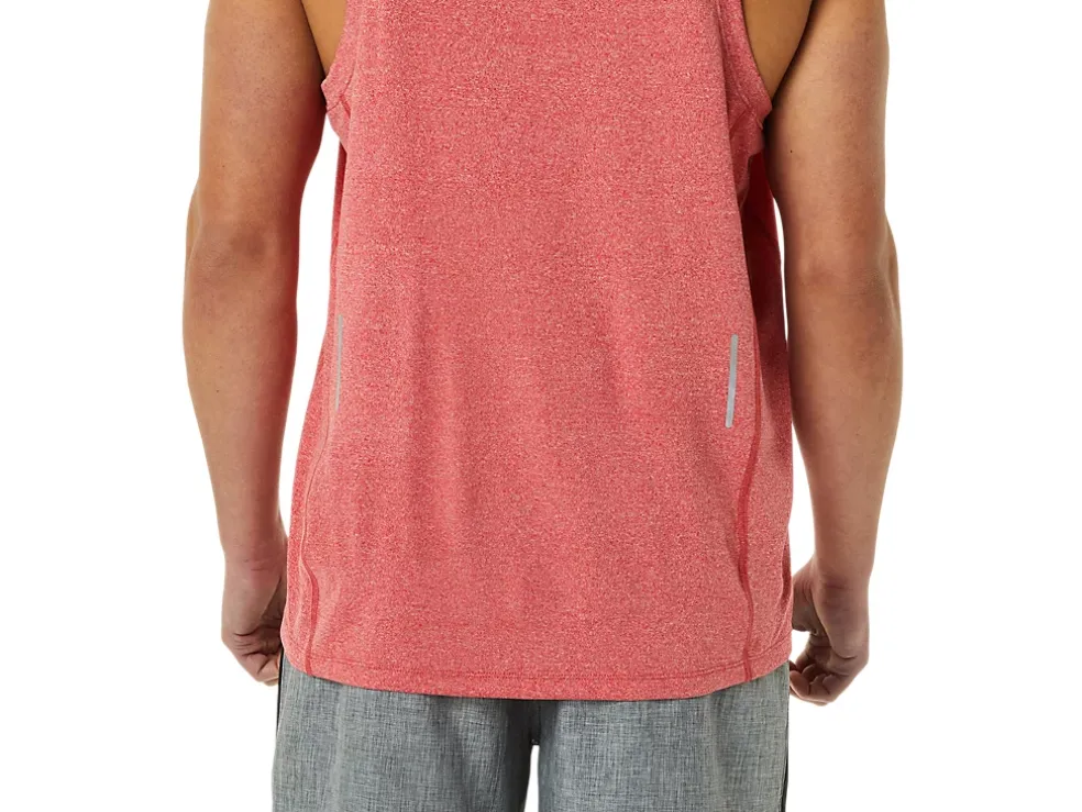Online ASICS MEN READY-SET LYTE SINGLET Classic Red Heather