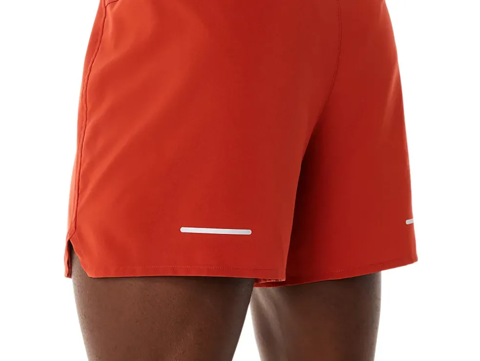 New ASICS MEN ROAD 5IN SHORT Spice Latte