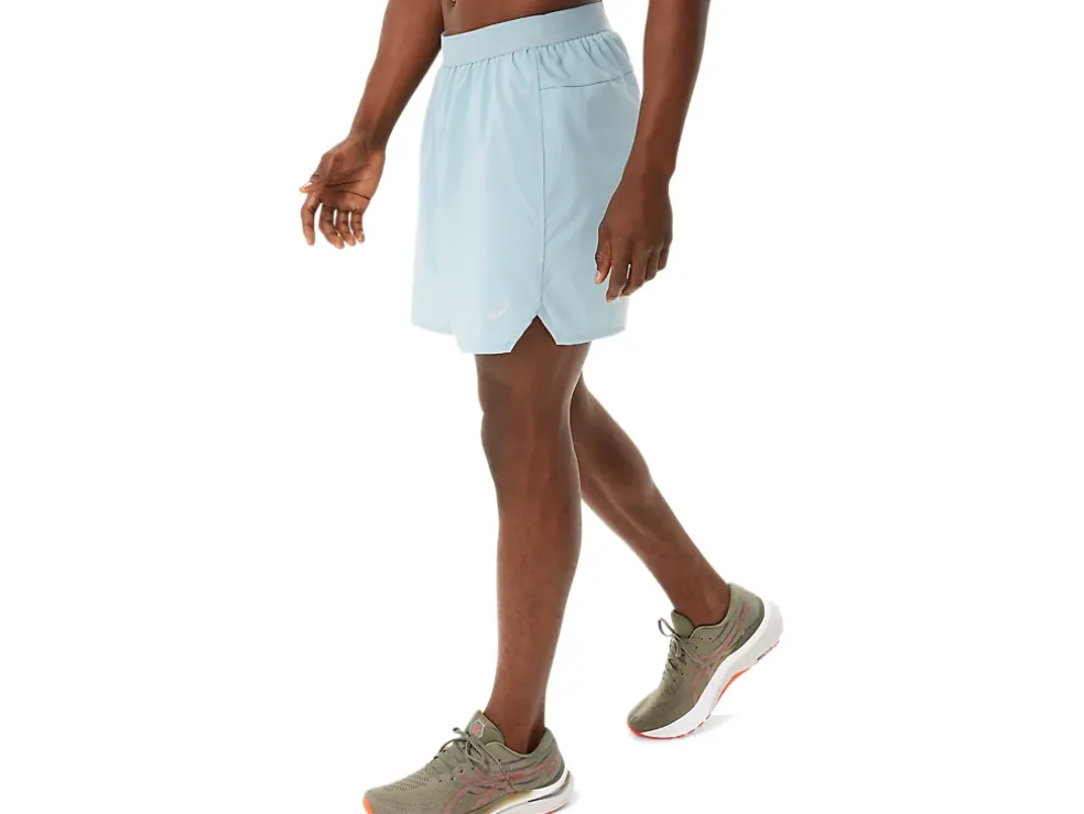 Outlet ASICS MEN ROAD 7IN SHORT Light Steel