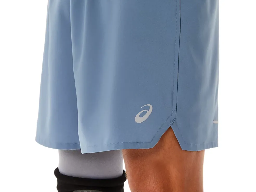 Best Sale ASICS MEN ROAD 7IN SHORT Steel Blue