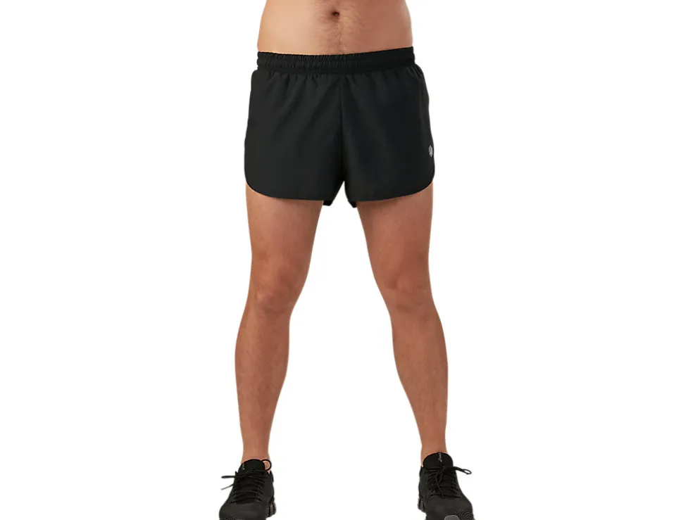 Hot ASICS MEN SPLIT SHORT Performance Black