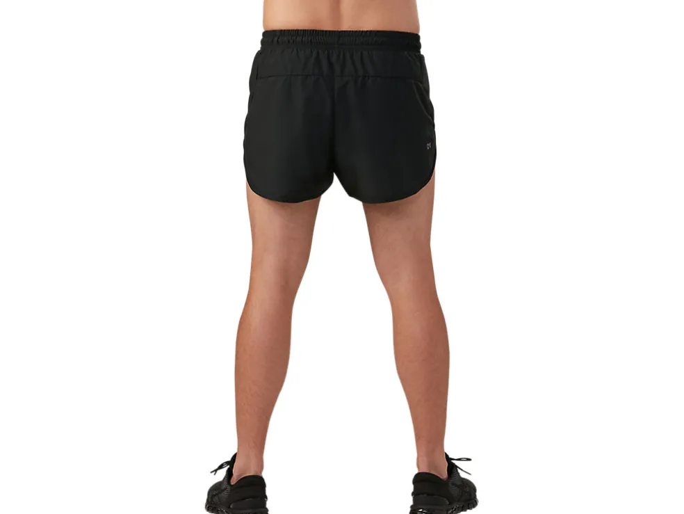 Hot ASICS MEN SPLIT SHORT Performance Black