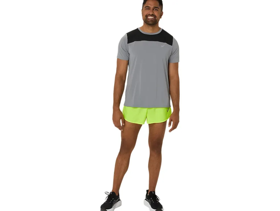 Flash Sale ASICS MEN SPLIT SHORT Safety Yellow