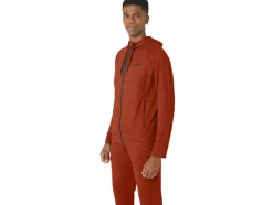 Hot ASICS MEN TECH FZ HOODIE 2.0 Spice Latte Spacedye