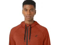 Hot ASICS MEN TECH FZ HOODIE 2.0 Spice Latte Spacedye