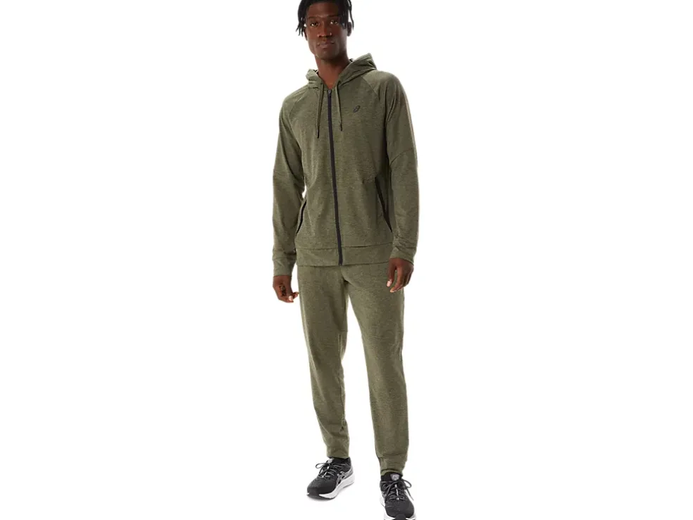 New ASICS MEN TECH JOGGER Mantle Green Heather