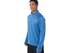 Cheap ASICS MEN THERMOPOLIS WINTER 1/2 ZIP Azure