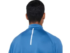 Cheap ASICS MEN THERMOPOLIS WINTER 1/2 ZIP Azure