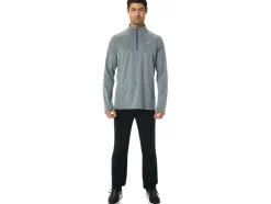Cheap ASICS MEN TRAIN SANA 1/2 ZIP Dark Grey Heather
