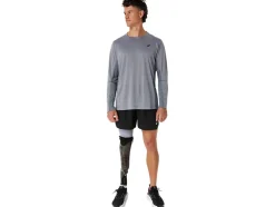 Cheap ASICS MEN TRAIN SANA LONG SLEEVE Sheet Rock/Metropolis
