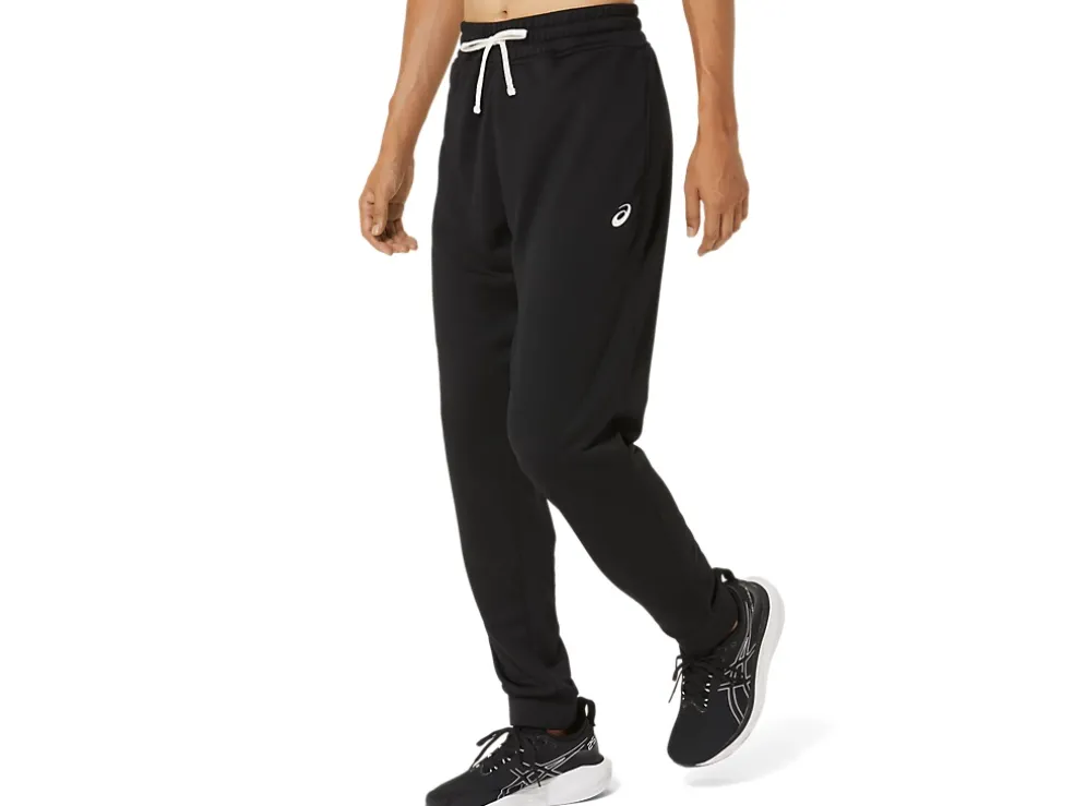 Best Sale ASICS MENS ESSENTIAL FRENCH TERRY JOGGER 2.0 Performance Black