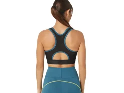 Best ASICS MESH PANEL TRAINING BRA Gloomy Sea