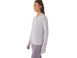 New ASICS METARUN 1/2 ZIP LONG SLEEVE TOP Dusk Violet/Violet Quartz