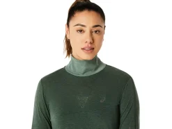 Flash Sale ASICS METARUN MOCK NECK LONG SLEEVE TOP Rain Forest