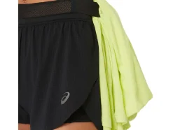 Hot ASICS METARUN SPLIT SHORT Performance Black