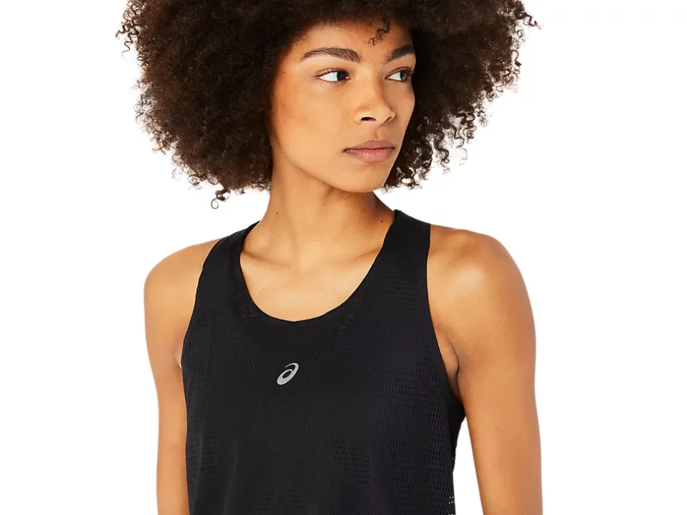 Cheap ASICS METARUN TANK Performance Black