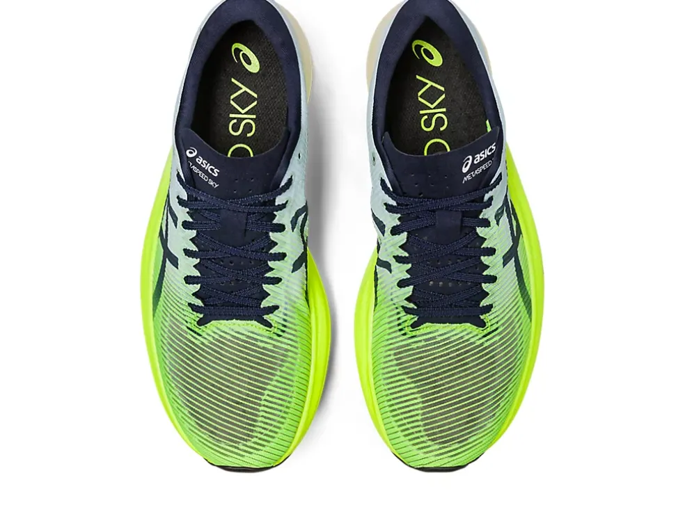 Cheap ASICS METASPEED SKY+ Hazard Green/Sky
