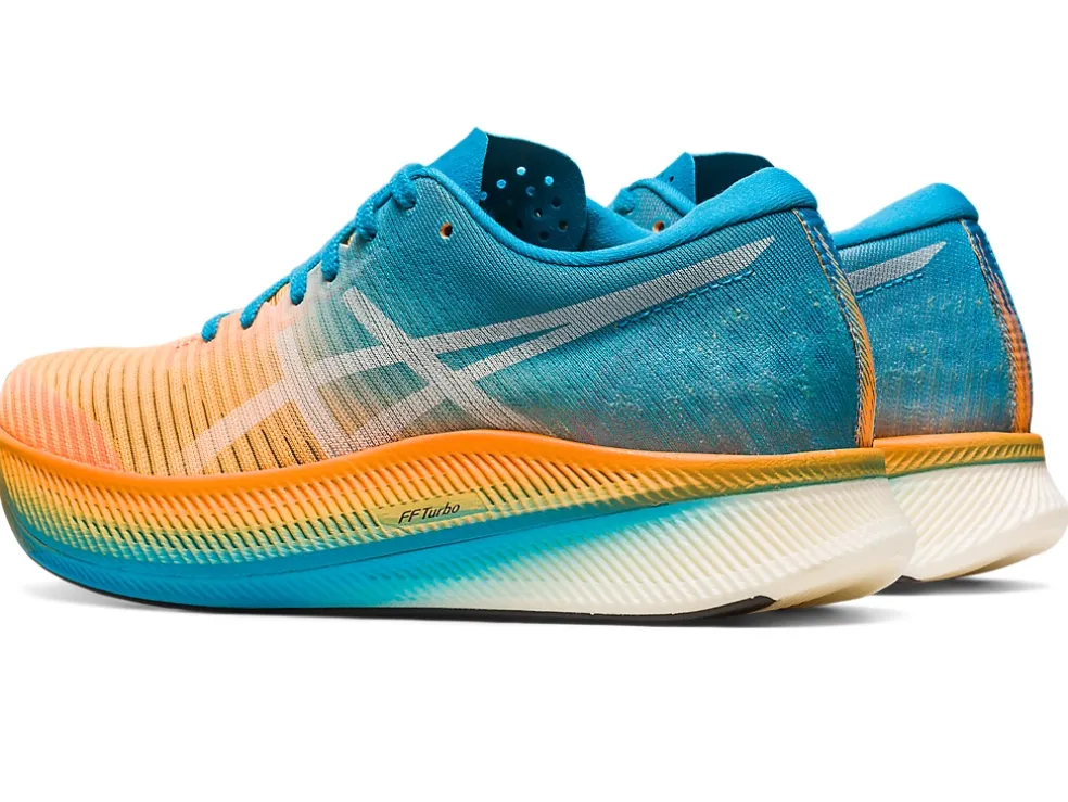 Fashion ASICS METASPEED SKY Orange Pop/Island Blue